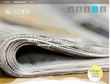 Tablet Screenshot of newsroom-winterberg.de